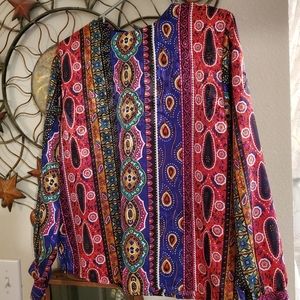 Laura & Jayne Colorful Blouse